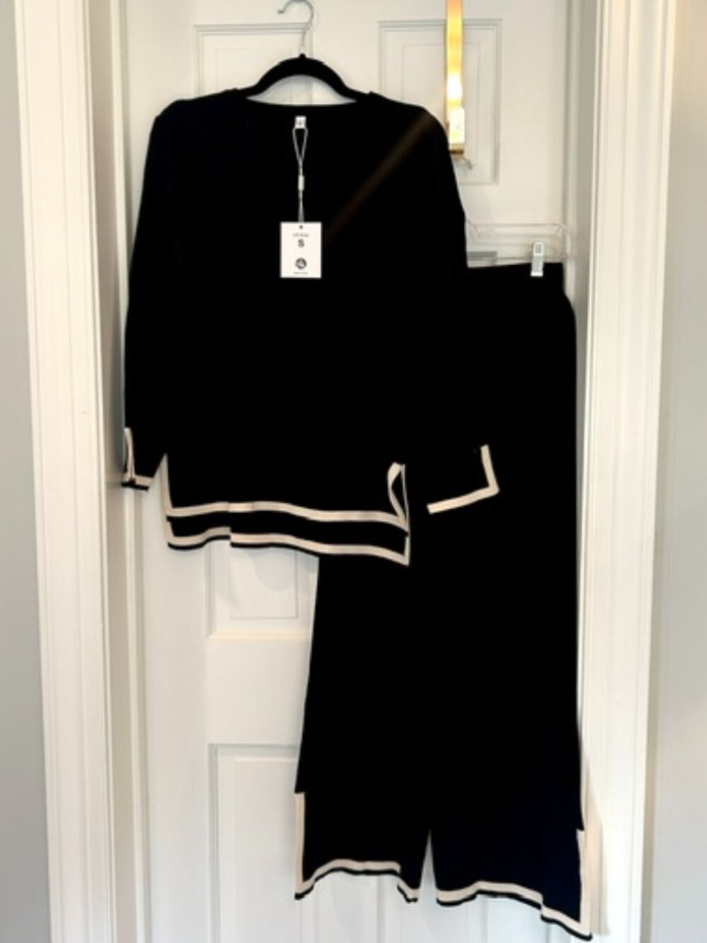 NWT - Amazon Women's 2 Piece Sweater Lounge Set -Size S